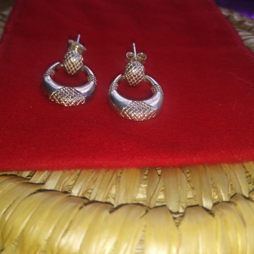 925 silver earrings. - Picture 7 of 8
